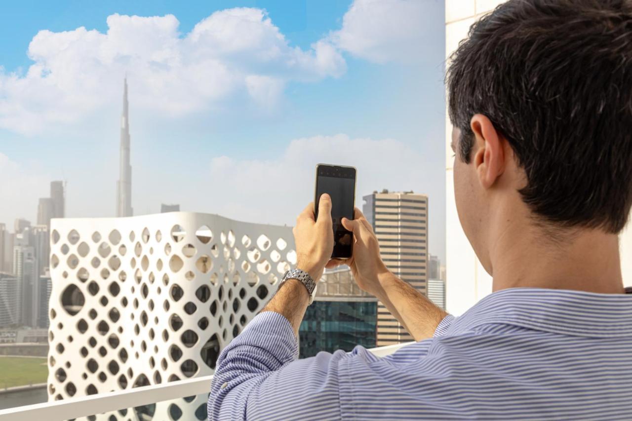 Ferienwohnung Unlock Metropolis Business Bay Dubai Exterior foto