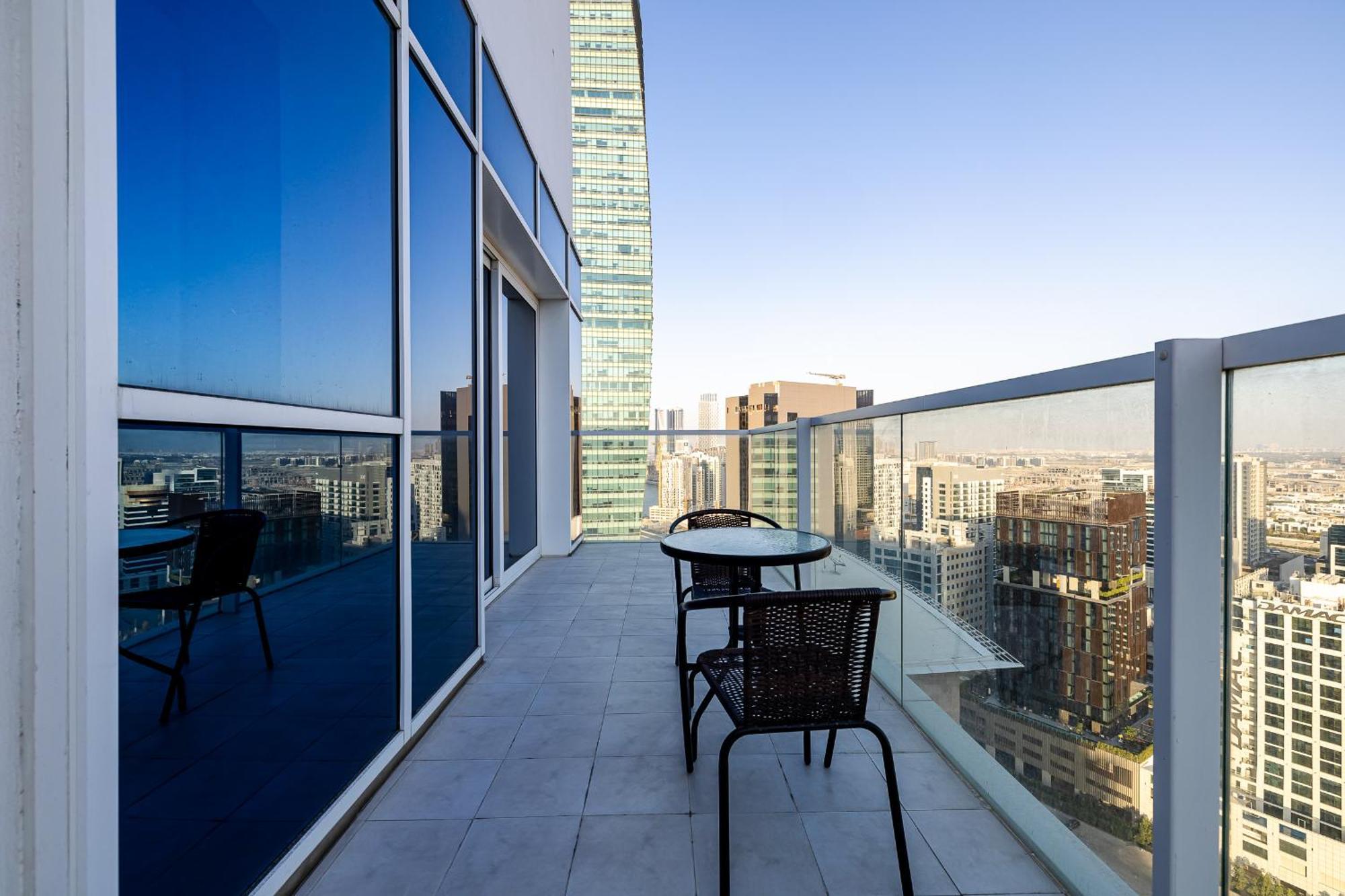 Ferienwohnung Unlock Metropolis Business Bay Dubai Zimmer foto